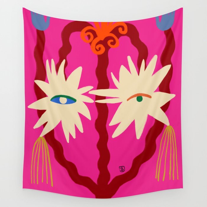 LOOKING FORWARD Wall Tapestry Gallery Image 1