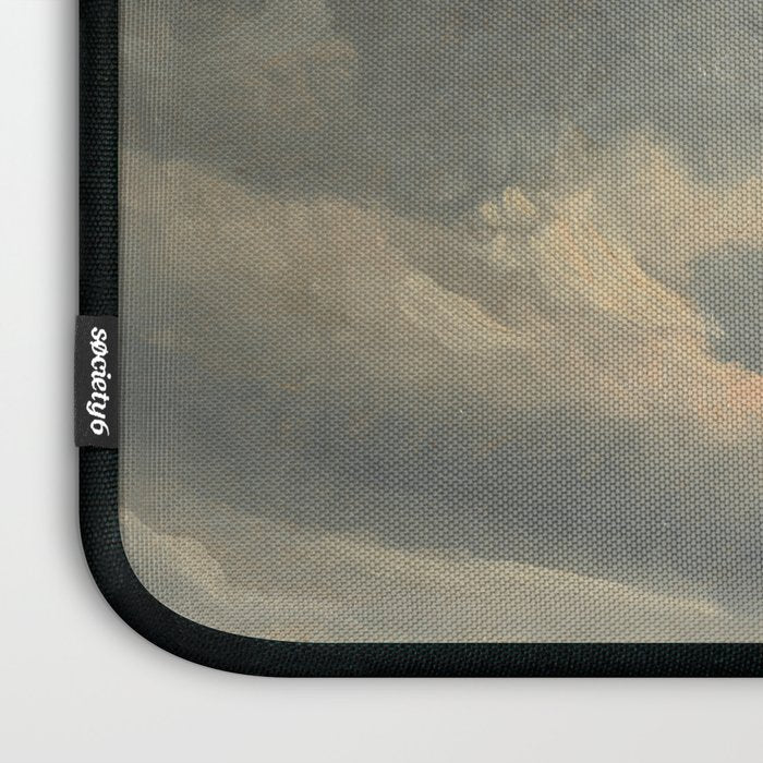 Study of Clouds with a Sunset near Rome Laptop Sleeve Gallery Image 3