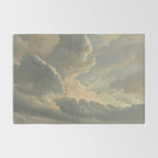Study of Clouds with a Sunset near Rome Rug Gallery Image 2
