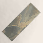 Study of Clouds with a Sunset near Rome Yoga Mat Gallery Image 1