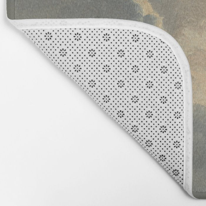 Study of Clouds with a Sunset near Rome Bath Mat Gallery Image 2