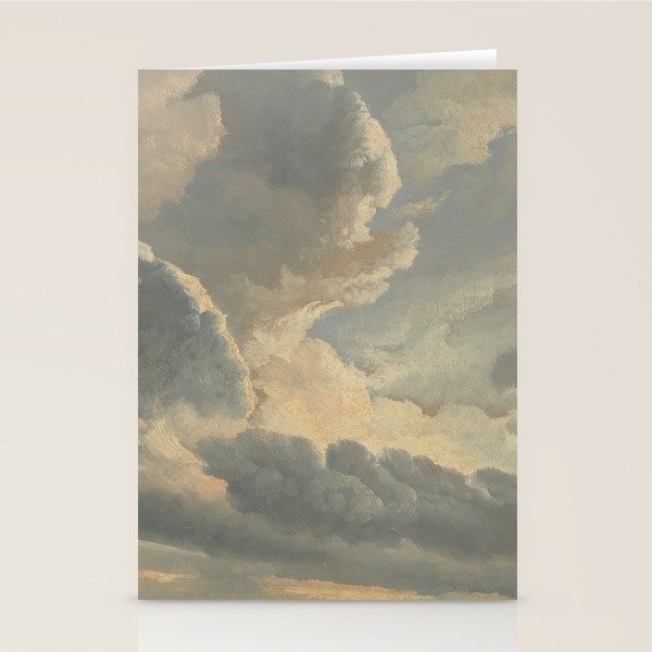 Study of Clouds with a Sunset near Rome Stationery Card Gallery Image 2