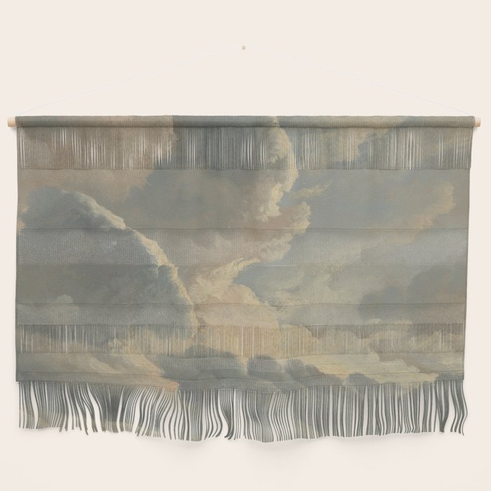 Study of Clouds with a Sunset near Rome Wall Hanging Gallery Image 1