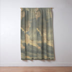 Study of Clouds with a Sunset near Rome Window Curtain Gallery Image 3