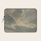 Study of Clouds with a Sunset near Rome Laptop Sleeve Gallery Image 1