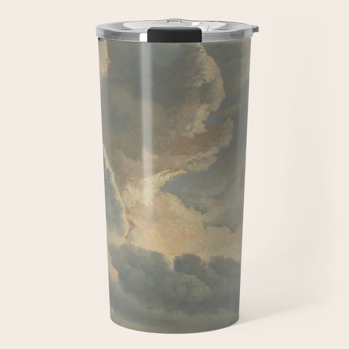 Study of Clouds with a Sunset near Rome Travel Mug Gallery Image 1