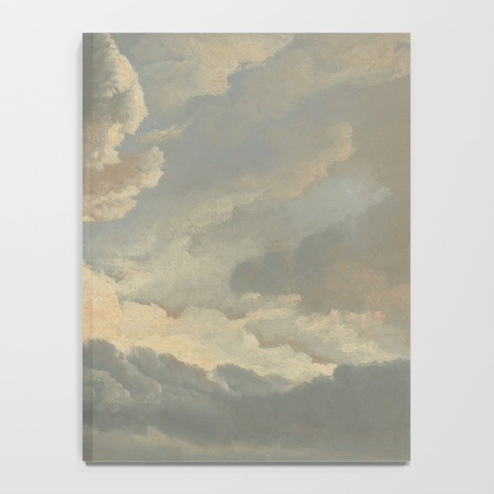 Study of Clouds with a Sunset near Rome Notebook Gallery Image 4