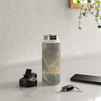 Study of Clouds with a Sunset near Rome Water Bottle Gallery Image 4