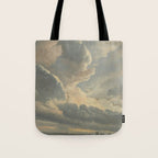 Study of Clouds with a Sunset near Rome Tote Bag Gallery Image 1