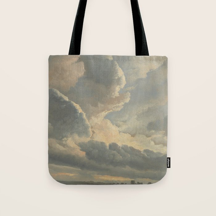 Study of Clouds with a Sunset near Rome Tote Bag Gallery Image 1
