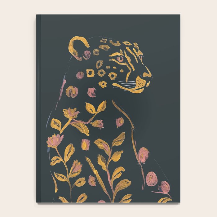 Floral Cheetah Notebook Gallery Image 4