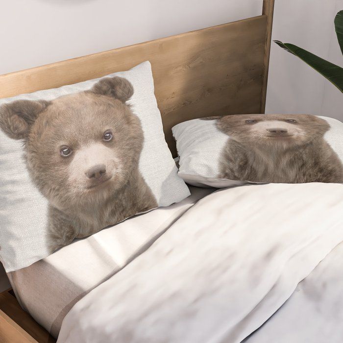 Baby Bear - Colorful Pillow Sham Gallery Image 2