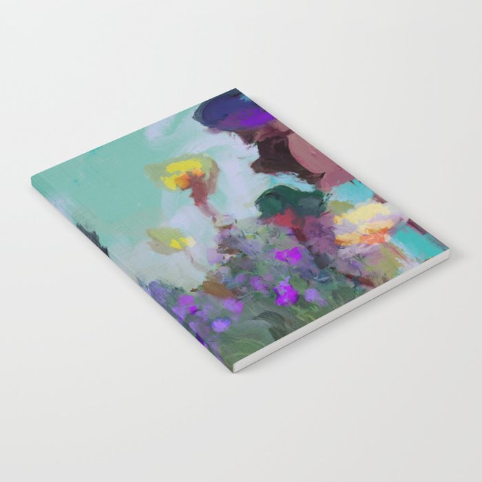 abstract floral bloom Notebook Gallery Image 1