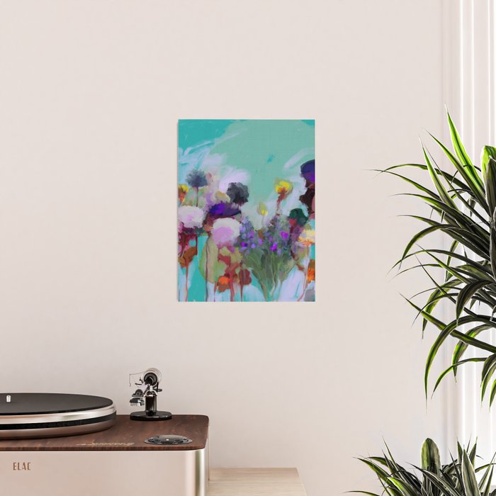 abstract floral bloom Poster Gallery Image 2
