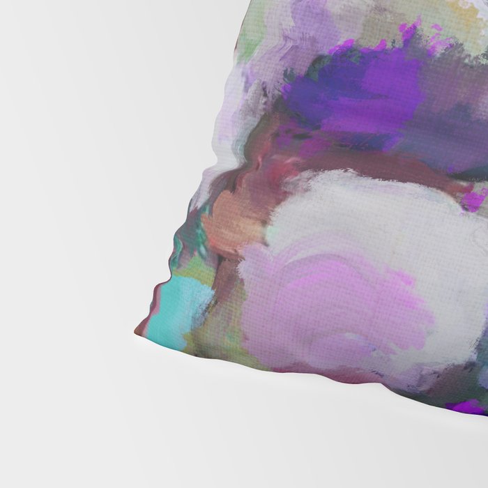 abstract floral bloom Pillow Sham Gallery Image 4