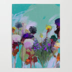 abstract floral bloom Poster Gallery Image 4
