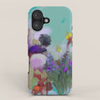 abstract floral bloom iPhone Case Gallery Image 1