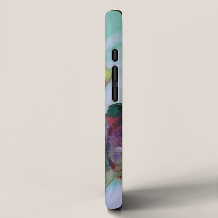 abstract floral bloom iPhone Case Gallery Image 2