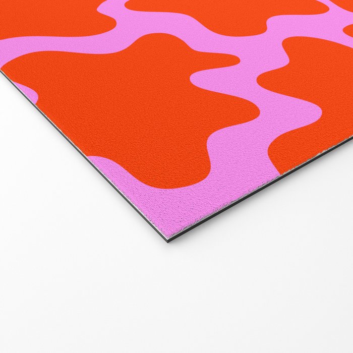 Colorful pink cow print seamless pattern Welcome Mat Gallery Image 2