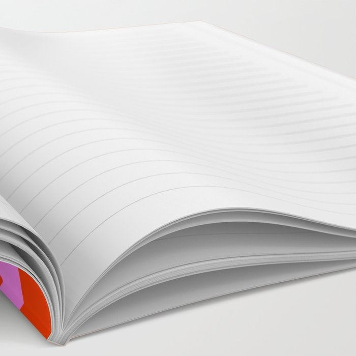 Colorful pink cow print seamless pattern Notebook Gallery Image 2