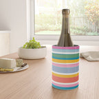 Beach Dreams Stripe Line Art Wine Chiller Gallery Image 4