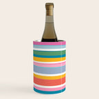 Beach Dreams Stripe Line Art Wine Chiller Gallery Image 1