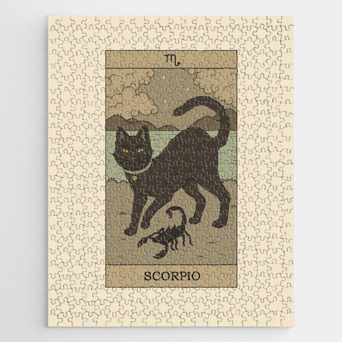 Scorpio Cat Jigsaw Puzzle Gallery Image 1