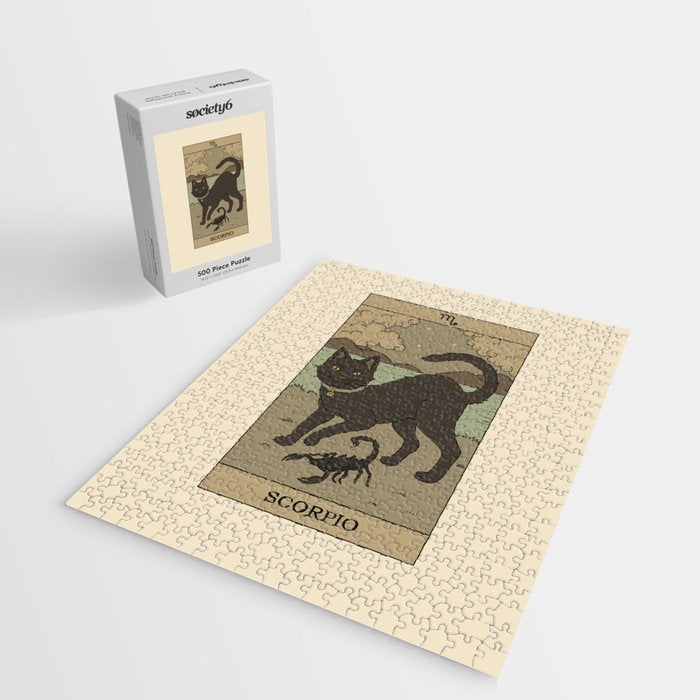 Scorpio Cat Jigsaw Puzzle Gallery Image 2