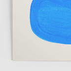 Minimalist Modern Mid Century Colorful Abstract Shapes Primary Colors Yellow Orange Blue Bubbles Poster Gallery Image 3