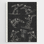 Minimal Snowboarders Line Art 1 Jigsaw Puzzle Gallery Image 1