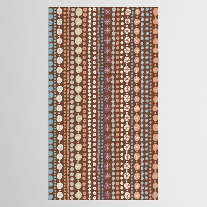 Hand Drawn Dots Tablecloth Gallery Image 2