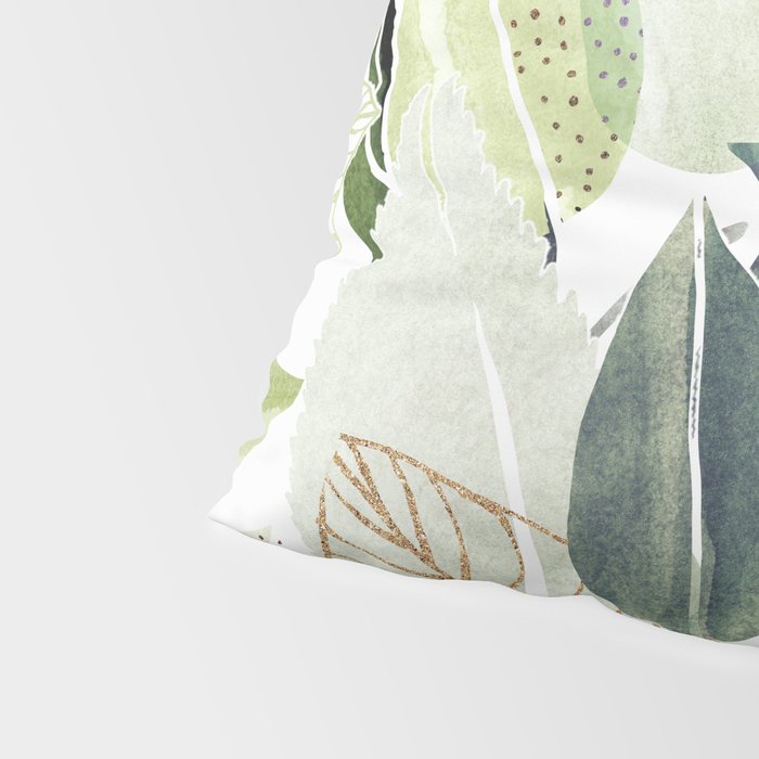 Botanical Collage Pillow Sham Gallery Image 4