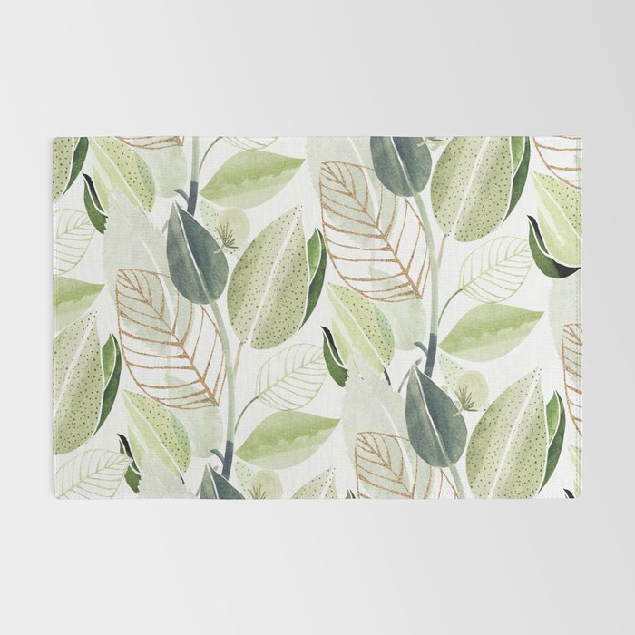 Botanical Collage Rug Gallery Image 2