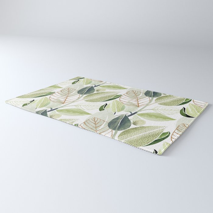 Botanical Collage Rug Gallery Image 3