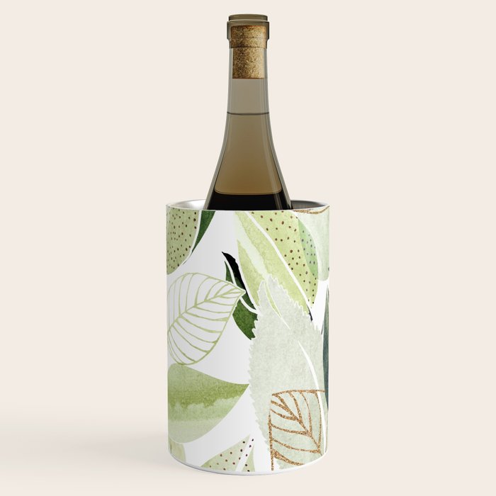 Botanical Collage Wine Chiller Gallery Image 2