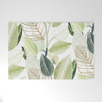 Botanical Collage Welcome Mat Gallery Image 1