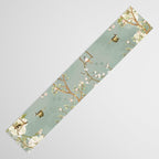 Romantic Chinoiserie Pearl Garden Table Runner Gallery Image 3