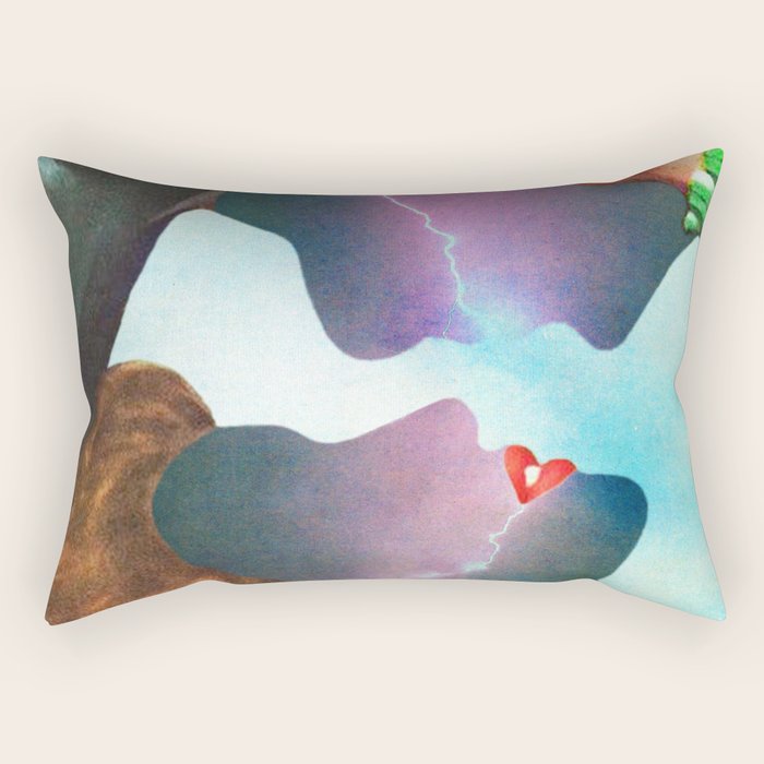 Electric Love Rectangular Pillow Gallery Image 2