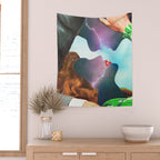 Electric Love Wall Tapestry Gallery Image 2