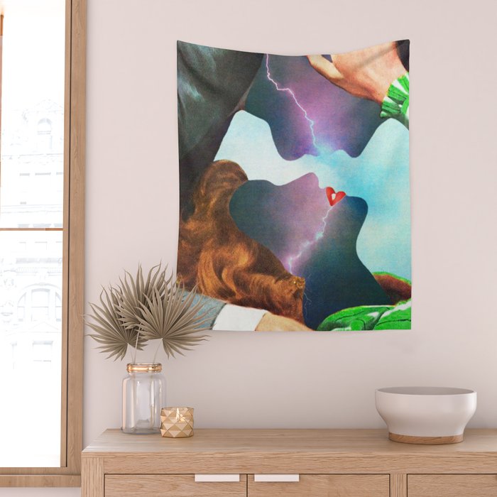 Electric Love Wall Tapestry Gallery Image 2