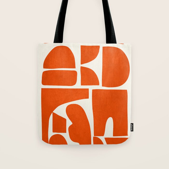Modern Abstract Shapes 22 Tote Bag Gallery Image 1