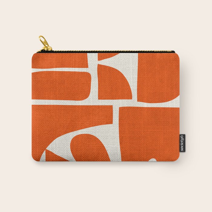 Modern Abstract Shapes 22 Carry All Pouch Gallery Image 1