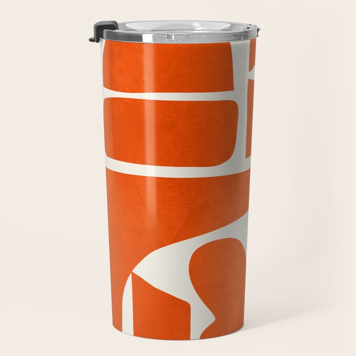 Modern Abstract Shapes 22 Travel Mug Gallery Image 3