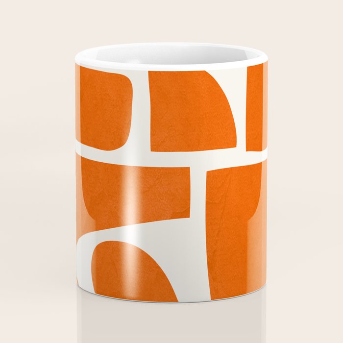 Modern Abstract Shapes 22 Coffee Mug Gallery Image 4