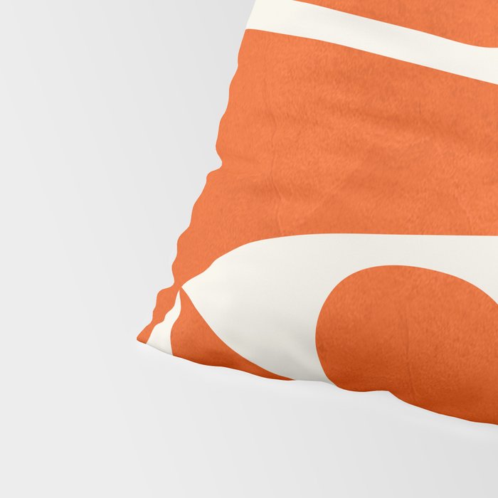 Modern Abstract Shapes 22 Pillow Sham Gallery Image 4
