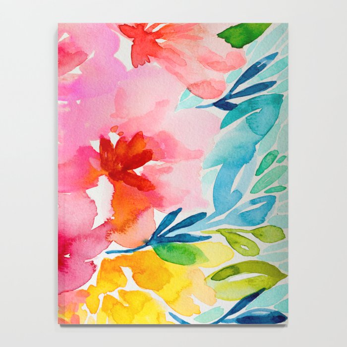 Neon Floral Notebook Gallery Image 4