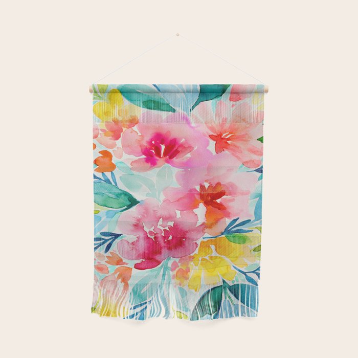 Neon Floral Wall Hanging Gallery Image 1