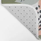 Abstract strokes still life Bath Mat Gallery Image 2