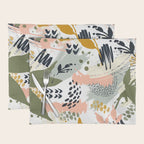 Abstract strokes still life Placemat Gallery Image 1