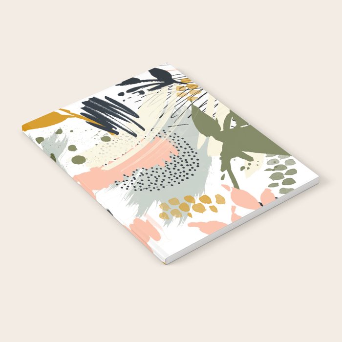 Abstract strokes still life Notebook Gallery Image 2